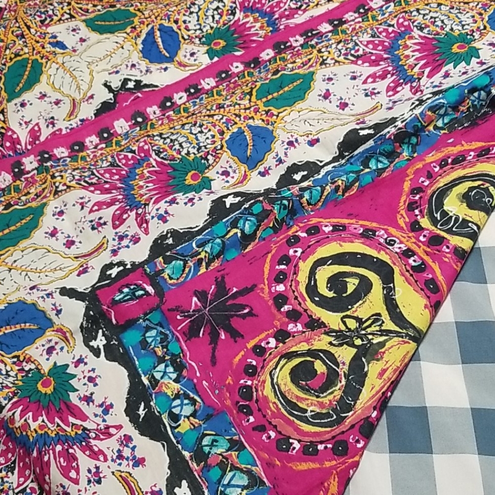 1993 Cree par Christian Lacroix scarf - Picture 8 of 14